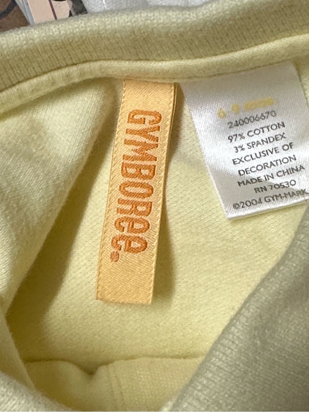 Vintage Gymboree Baby Yellow Romper Onesie Sunshine Aesthetic Infant Summer - Picture 3 of 5